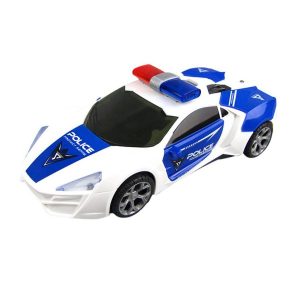 Policijski led svjetleći auto