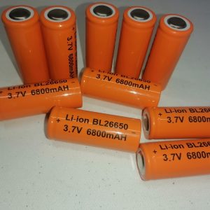 BATERIJE LI-ION 3.7V, VELIČINA 26650