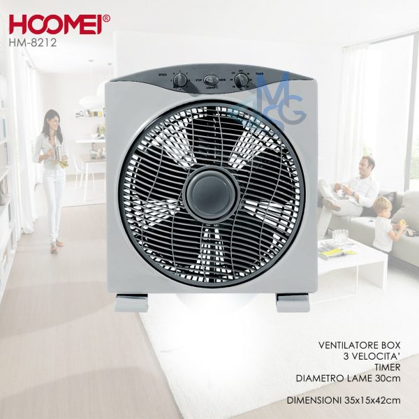 Hoomei box fan hm-8212 - Slika 2