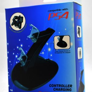 STALAK DUALDOCK S PUNJAČEM ZA 2 BEŽIČNA KONTROLERA ZA PS4 SNP-321-F