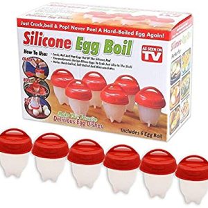 Egg Cooker- kuhalo za jaja s visokokvalitetnim neljepljivim silikonskim materijalom
