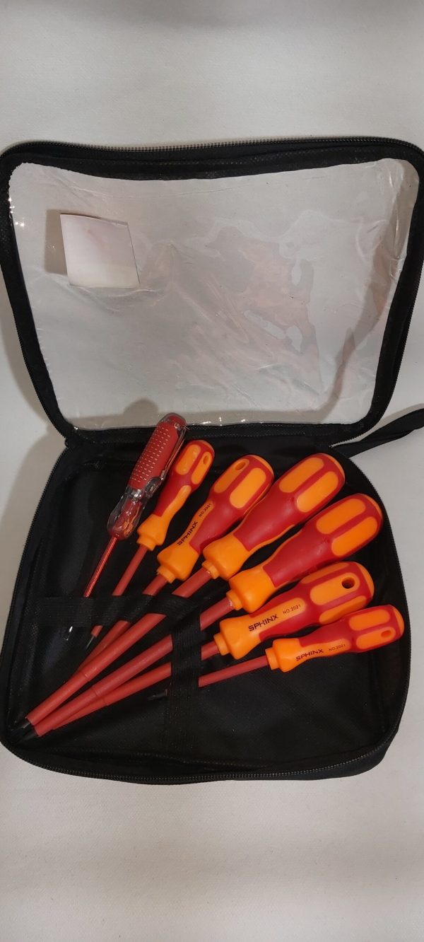 7-DIJELNI SET ELEKTRIČARSKIH ODVIJAČA