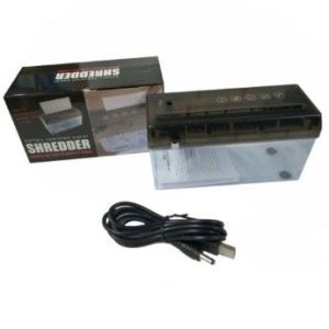 Uništivač dokumenata s USB-om / na baterije