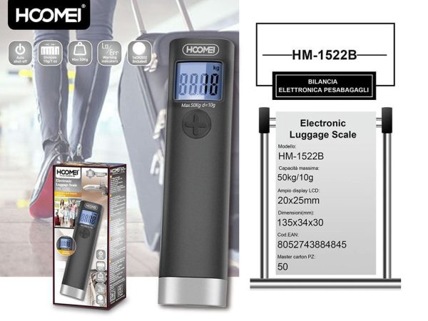 Elektronička vaga za prtljag Hoomei HM-1522B