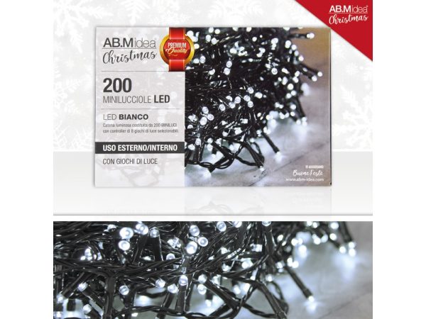200 komada led lampica ( BIJELE )