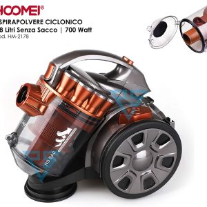 Hoomei HM-2178 700W ciklonski usisavač Kapacitet 1,8 L Kabel dužine 5 metara