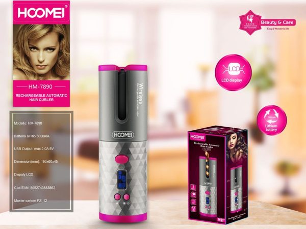 Uređaj za kovrčanje kose na usb punjenje Model HM-7890