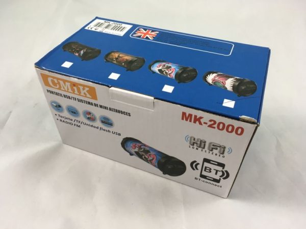 BEŽIČNI ZVUČNIK BLUETOOTH CMiK MK-2000 + MP3 / RADIO / microSD / USB / AUX