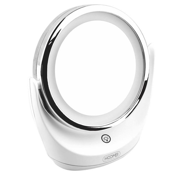 Prijenosno LED kozmetičko zrcalo 360-stupnjevno