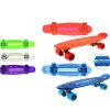 Dječji skateboard prozirni sa svjetlećom daskom i svjetlećim kotačima - Slika 4
