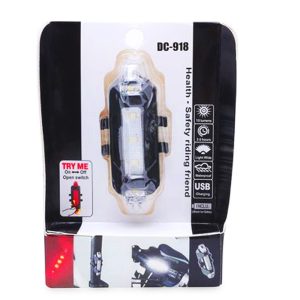 Vodootporno  LED svijetlo za biciklo USB punjivio Model DC-918
