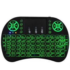 Mini bežična tipkovnica i8 s RGB LED-om