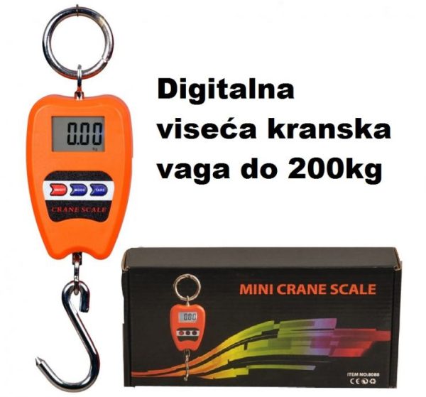 Digitalna viseća kranska vaga 200kg