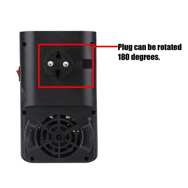Mini grijalica s LCD prikazom kamina 1000 W - Slika 11