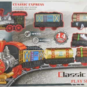14-djelni Klasični set za brzi vlak na baterije