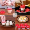 Egg Cooker- kuhalo za jaja s visokokvalitetnim neljepljivim silikonskim materijalom - Slika 2