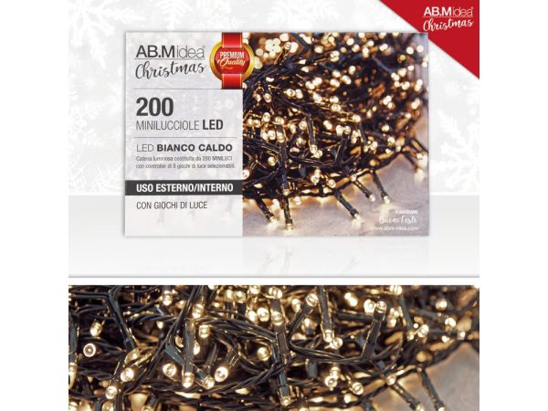 200 komada led lampica ( BIJELO HLADNA )