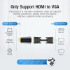 ADAPTER HDMI MUŠKI NA VGA ŽENSKI + AUDIO 3.5 mm ŽENSKI VENTION AIDB0 CRNI - Slika 2