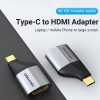 ADAPTER TIP C MUŠKI NA HDMI ŽENSKI VENTION 4K 60 Hz TCAH0 ALU - Slika 2