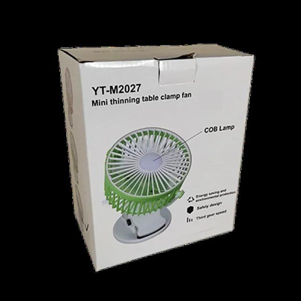 Stolni ventilator YT-M2027 s Led svijetlom ( Usb punjenje ) - Slika 3
