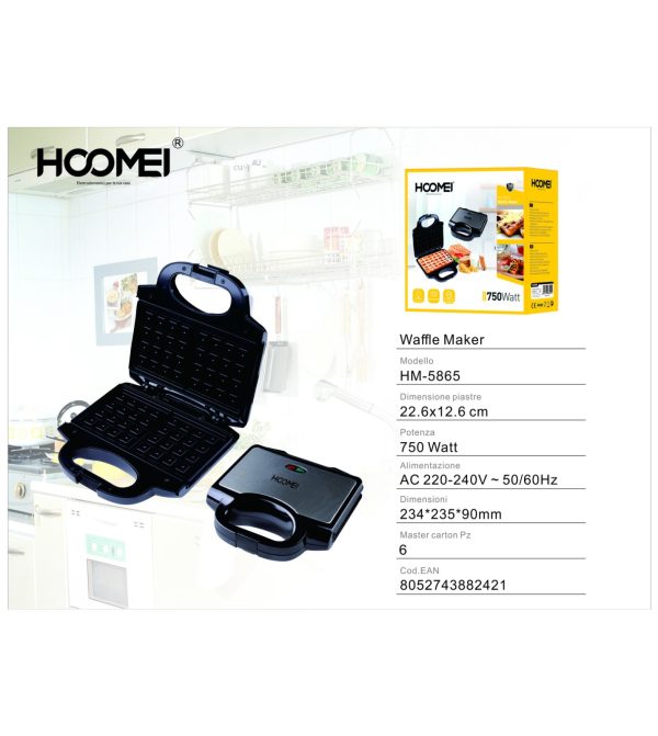 Proizvođač sendviča Hoomei HM-5865 - Slika 3