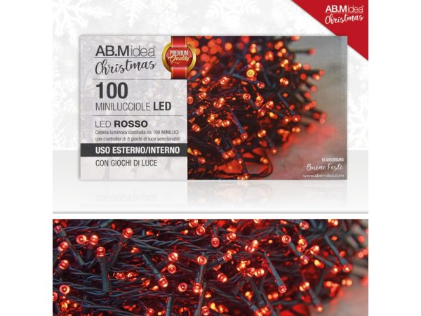 100 komada led lampica ( CRVENE )