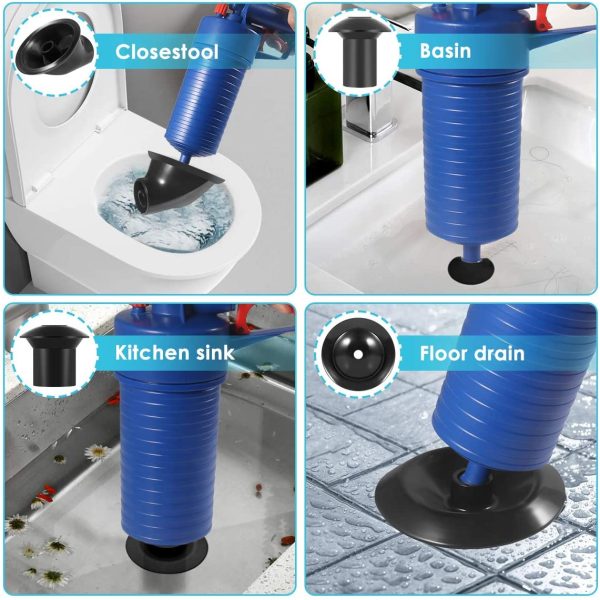 Air Drain Blaster za odštopavanje - Slika 3