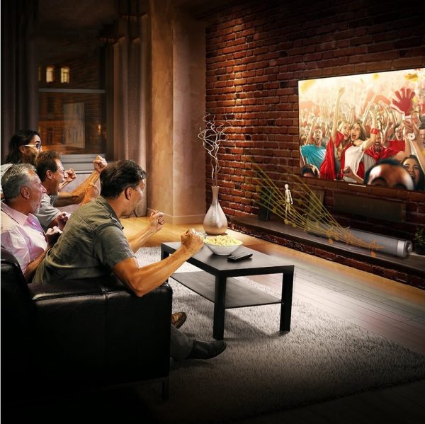 ZVUČNIK PRIJENOSNI BEŽIČNI BLUETOOTH SOUNDBAR LP-S08 SREBRNI  + poklon iTag BLUETOOTH PRIVJESAK - Slika 2