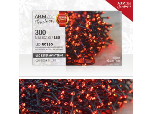 300 komada led lampica ( CRVENE )