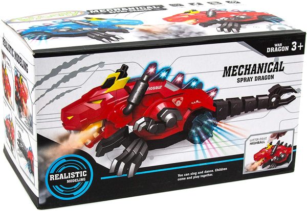 Toysery Mehanički sprej Zmaj Dinosaur - Slika 4