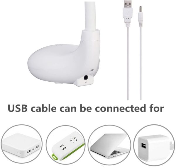LED LAMPA Glisteny stolna svjetiljka na USB punjiva - Slika 4