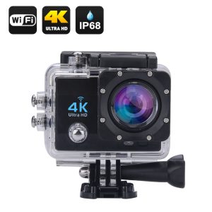 4 K Ultra HD Akcijska kamera 16MP, WIFI- vodonepropusna sa svim dodacima