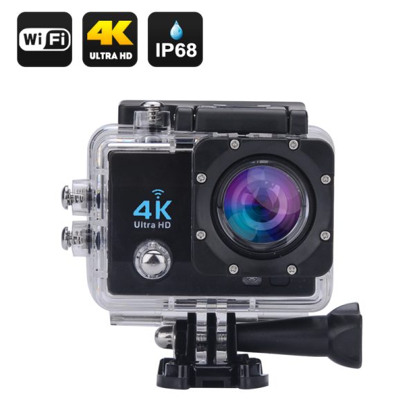 4 K Ultra HD Akcijska kamera 16MP, WIFI- vodonepropusna sa svim dodacima
