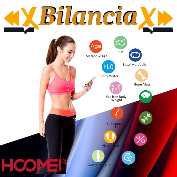 Pametna digitalna vaga Hoomei Hm-1550 - Slika 3
