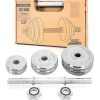Krom set utega 10 kg - Slika 3