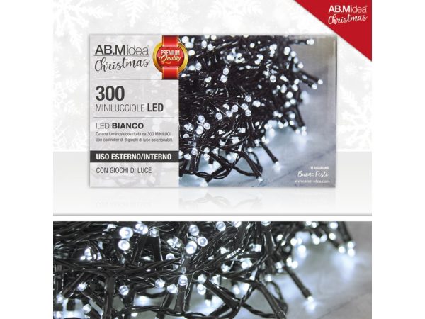 300 komada led lampica ( BIJELE )
