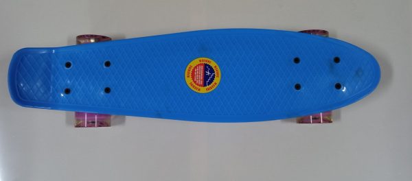 Skateboard  sa svjetlećim kotačima u raznim bojama - Slika 5