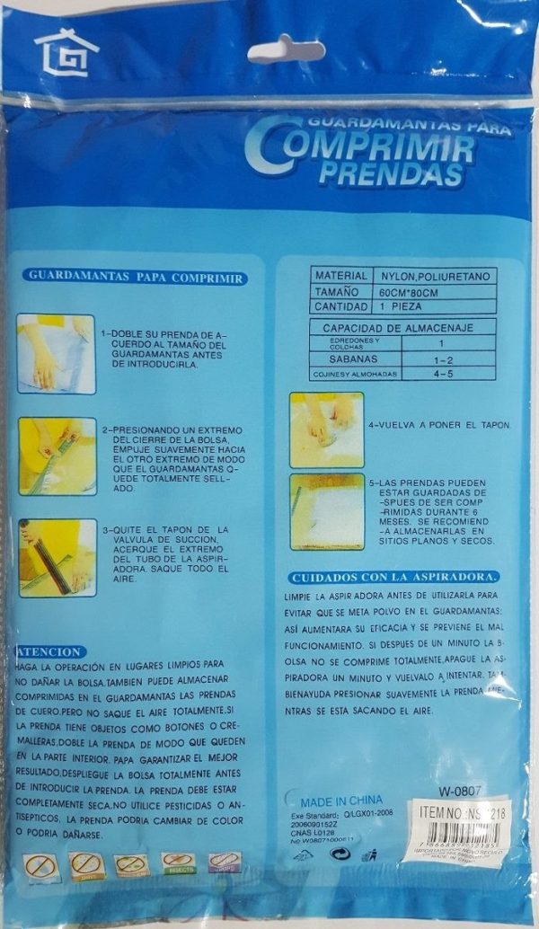 Set vakuumskih vrećica 3 komada + 2 vrećice gratis - Slika 2