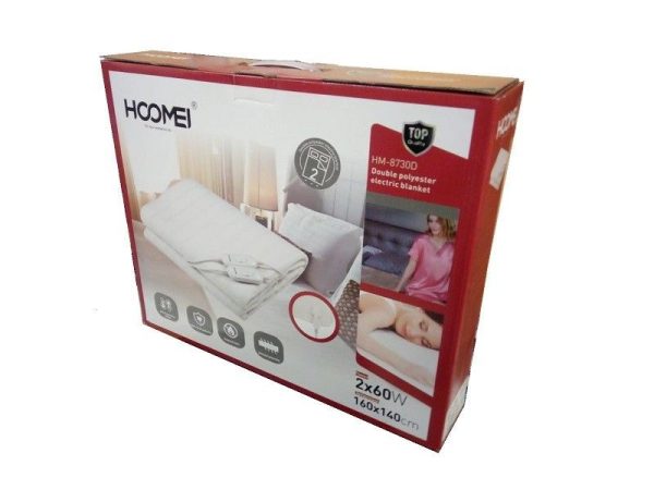 Električni TERMALNI bračni prekrivač  160x140cm Hoomei Hm-8730d