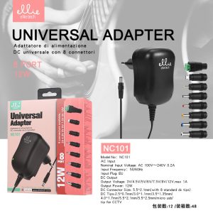 Ellietech NC101 Univerzalni punjač 12W 8 Pins
