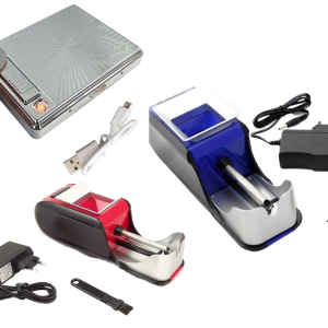 Električna Mašinica + Tabakera s upaljačem na usb punjenje