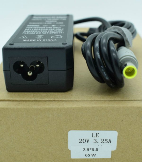 KUĆNI PUNJAČ ZA PRIJENOSNO RAČUNALO 7.9*5.5 (ZA LENOVO 20V/3.25A,65W)