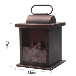 Kamin lanterna svjetiljka dekorativna koja imitira vatru  ( Model 2 )