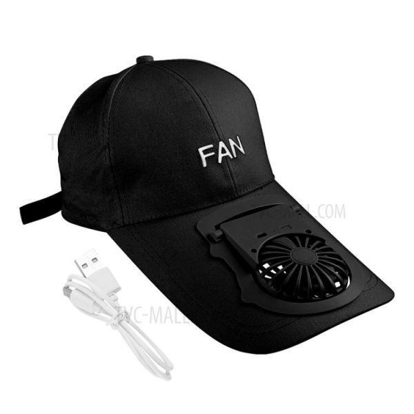 Kapa sa ventilatorom na usb punjenje - Slika 2