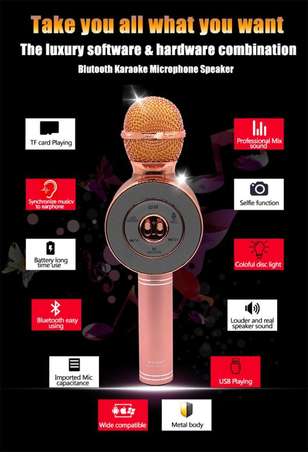 Karaoke mikrofon model WS-668 - Slika 5