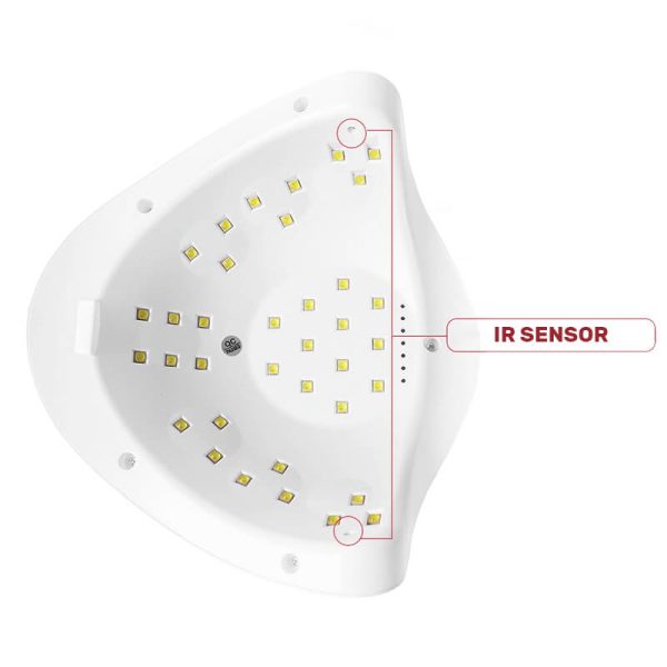 LED UV lampa za nokte SUN x5 Plus - Slika 4