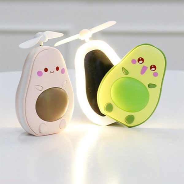 Mini ventilator avokado na punjenje - Slika 2