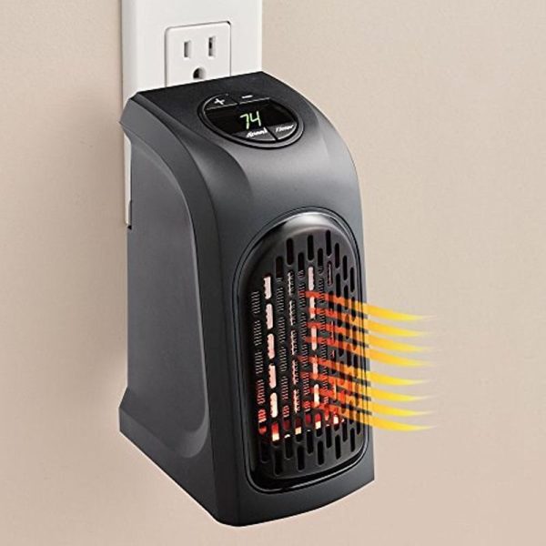 Prijenosni mini električni grijač zraka 400W - Slika 2