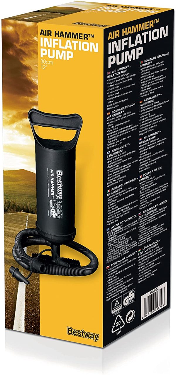 Pumpa za madrace Air Hammer, ručna pumpa 1,85L