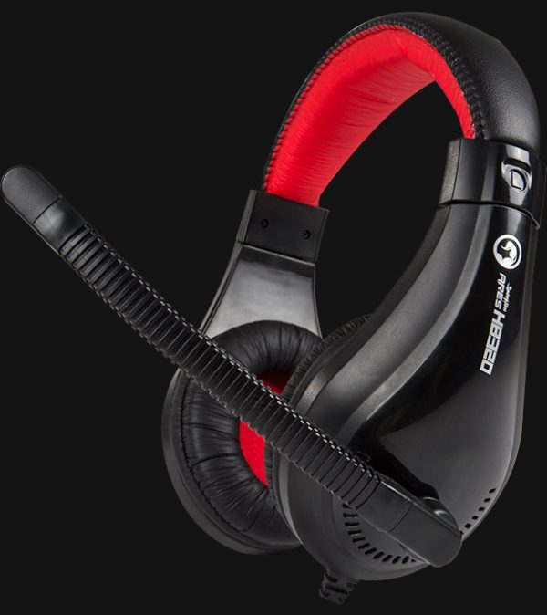 SLUŠALICE GAMING ŽIČNE MARVO H8320 CRNE+3.5 MM